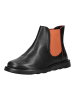 Fly London Stiefelette in Schwarz/Rot