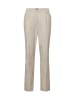 GOLDNER Hose Carla aus hochwertiger Pima-Baumwolle in beige