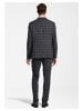 Steffen Klein Anzug Slim Fit in marine kariert