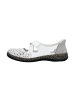 rieker Massa Ledersandalen Weiß