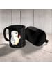 Mr. & Mrs. Panda Kaffeebecher Immobilienmakler Herz ohne Spruch in Schwarz