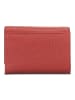 Jost Vika Geldbörse RFID Schutz Leder 8.5 cm in red