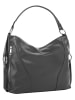 Samantha Look Handtasche echt Leder in grau