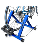 relaxdays Fahrradrollentrainer in Blau - 26-28 Zoll