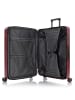 Heys Zen 4 Rollen Trolley L 76 cm mit Dehnfalte burgundy