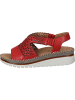 manitu Klassische Sandaletten in rot