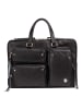 DuDu Pocket Aktentasche Leder 36 cm Laptopfach nero