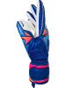 Reusch Torwarthandschuhe Attrakt Grip in 4126 sharp blu/wht/shock orng