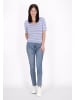 usha BLUE LABEL Women Sweater in light blue offwhite