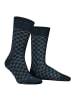 Hudson Socken Board gemustert in Marineblau