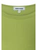 More & More süßes Kurzarmshirt, Rüschen-Detail in pistachio