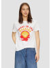 QS T-Shirt in 01D0_weiß
