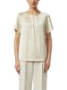 comma Bluse in sand - 0002