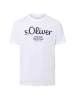 s.Oliver T-Shirt in weiß schwarz