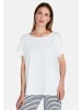 JOOP! Schlafanzug Oberteil Cosy in Offwhite