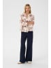 PART TWO Bluse kurzarm NatalePW Oversize fit in Tawny Port Botanical Print