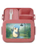 Mr. & Mrs. Panda MEPAL Bentobox Pinguin Duschen Design ohne Spruch in Rot Pastell