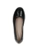 Caprice Ballerina in BLACK CROCO