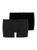 Götzburg Pants 2Er Pack X-Lastic in schwarz-dunkel-Karo