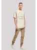 F4NT4STIC Heavy Oversize T-Shirt Eisbär in sand