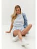 ADLYSH Sweatshirt Cloudy Sky Short Sleeve Sweater in Cloudy Sky