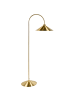 Beliani Stehleuchte SAVEGRE in Gold - (W) 66 x (H) 150 x (L) 40 cm