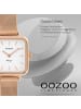 Oozoo Analog-Armbanduhr Oozoo Vintage Series rosegold extra groß (ca. 26x26mm)