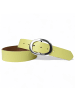FRONHOFER Ledergürtel in Lemon