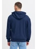 BLEND Sweatjacke BHBRODY Sweatshirt zipp hood in Blau