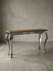 KADIMA DESIGN Konsolentisch Sheesham Massivholz/Metall 130x76,5x42cm Flurtisch