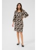 Kaffe Kleid KAkatrine Regular fit in Black Contrast Blocks