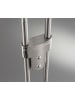 FISCHER & HONSEL LED-Stehleuchte Dent in Nickelfarben / chromfarben - (H)150 x (D)25 cm