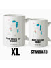 Mr. & Mrs. Panda weisse tasse Einhorn Spaziergang mit Spruch in Weiß
