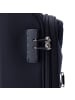 Gladiator 2000 4 Rollen Kabinentrolley 55 cm mit Dehnfalte black