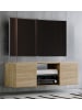 VCM  TV Wand Hänge Lowboard Fernsehschrank Jusa 115 in Sonoma-Eiche