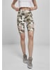 Urban Classics Urban Classics Damen Ladies High Waist Camo Tech Cycle Shorts in duskrose camo