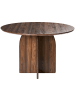 Beliani Esszimmertisch YARRA in Braun - (W) 120 x (H) 76 x (L) 120 cm
