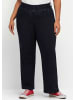 sheego Schlupfjeans in dark blue denim