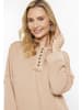 usha FESTIVAL Women Hoodie in Beige