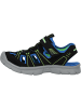 Skechers Sandaletten in black/blue & lime