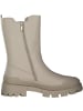 Marco Tozzi Chelsea Boots in Cream