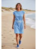 salzhaut Kurzes Kleid (Mini) USSELIG - UNI Ice Blue