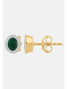 Diamant Exquis Ohrringe aus 375 Gelbgold mit Diamant