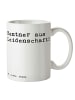 Mr. & Mrs. Panda Kaffeetasse Rentner aus Leidenschaft!  mit Spruch in Weiß