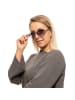 Guess Frauen Sonnenbrille Flieger Silber