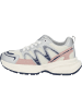 Palado Sneakers Low Borgan in Silber/Pink
