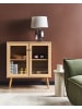 Beliani Vitrine ALBANY in Braun - (W) 80 x (H) 84 x (L) 40 cm
