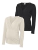mama licious 2er-Pack Top in Birch