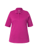 Ulla Popken Poloshirt in magenta