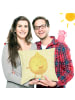 Mr. & Mrs. Panda Kissen Beste Freunde Zitrone ohne Spruch in Gelb Pastell